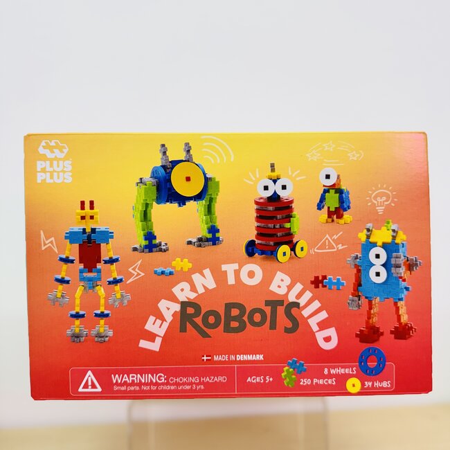 Plus-Plus USA Learn to Build - Robots