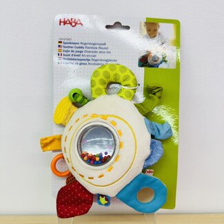 HABA USA Teether Cuddly Rainbow Round