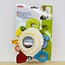 HABA USA Teether Cuddly Rainbow Round