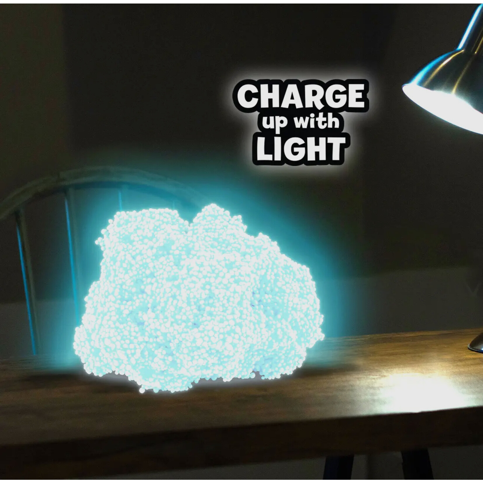Orb Sensory Foam Glow in the Dark - Blue