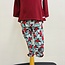 Ruffle Butts Ruched Bow Leggings Season's Greetings