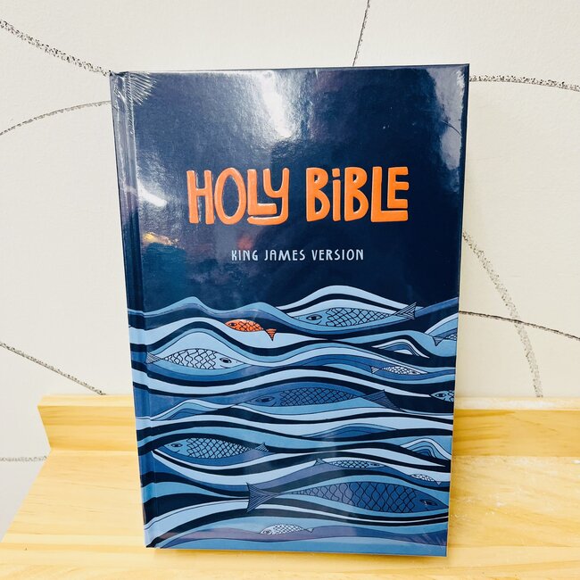 Christian Art Gifts KJV Bible Kid Edition, Blue