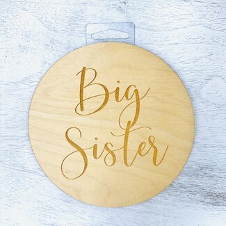 Village Baby Wooden Sibling Signs