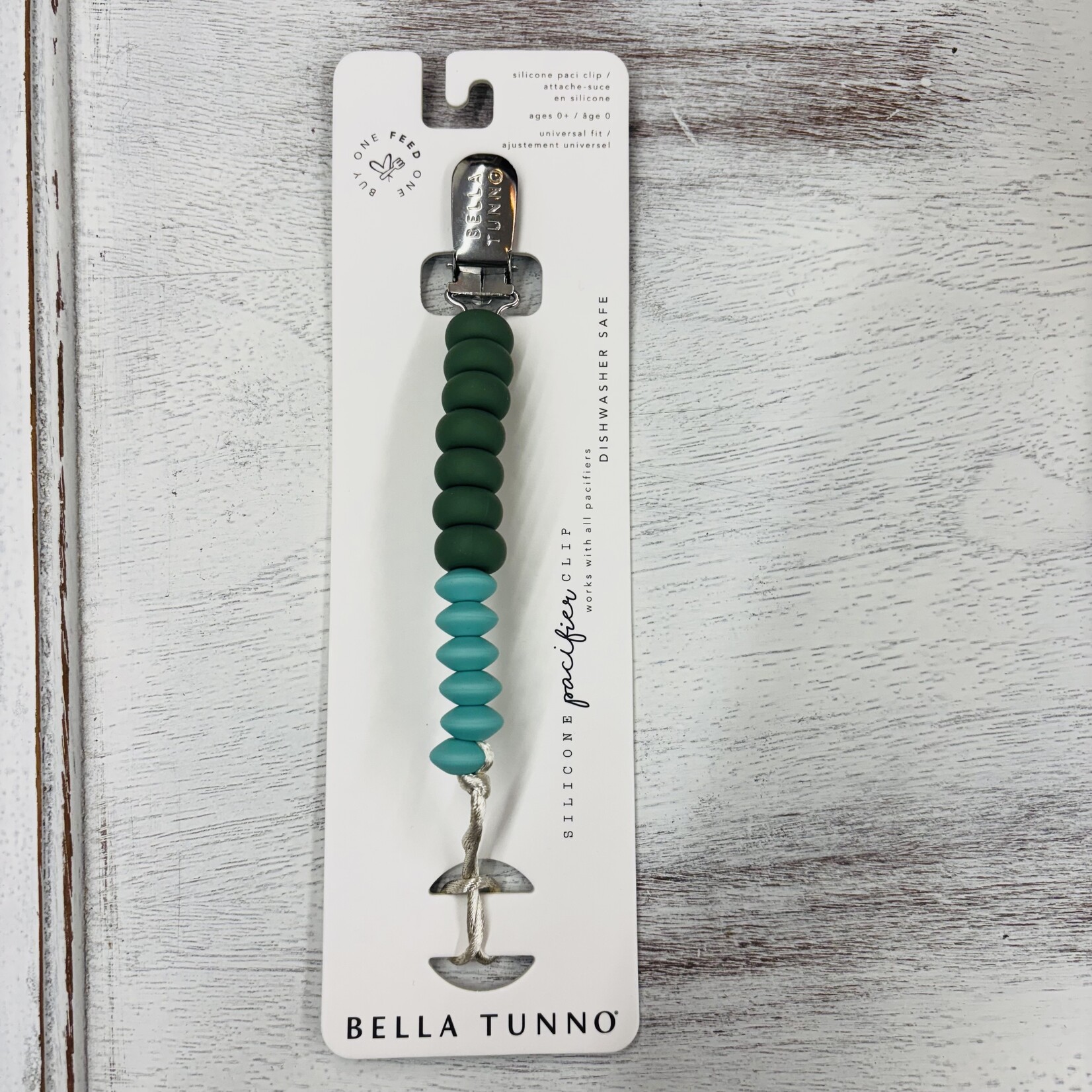 Bella Tunno Moss Duo Pacifer Clip