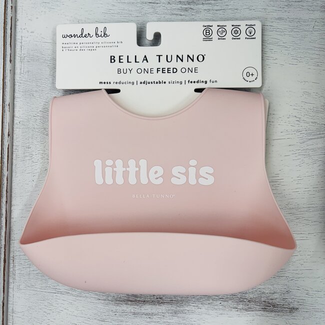 Bella Tunno Little Sis Wonder Bib