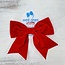 Wee Ones Small King Velvet Bowtie Fancy Tails Red
