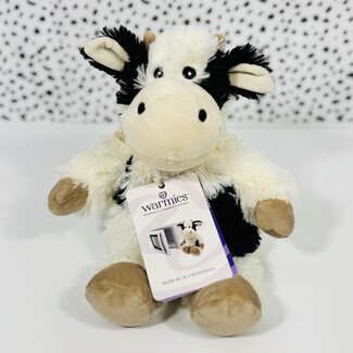 Warmies Black and White Cow Junior Warmies
