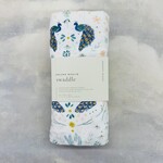 Little Unicorn Deluxe Muslin Swaddle Blanket - Peacock