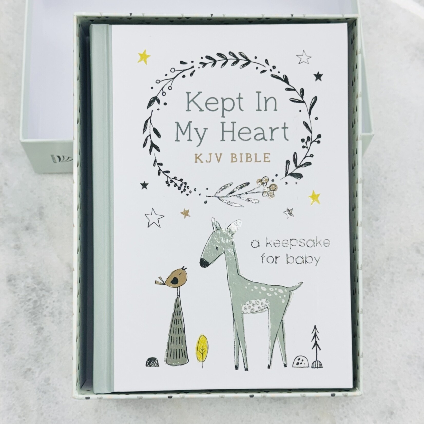Kept in My Heart KJV Bible - Hazel