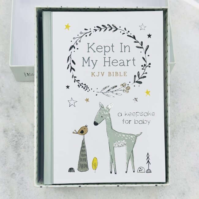 Kept in My Heart KJV Bible - Hazel