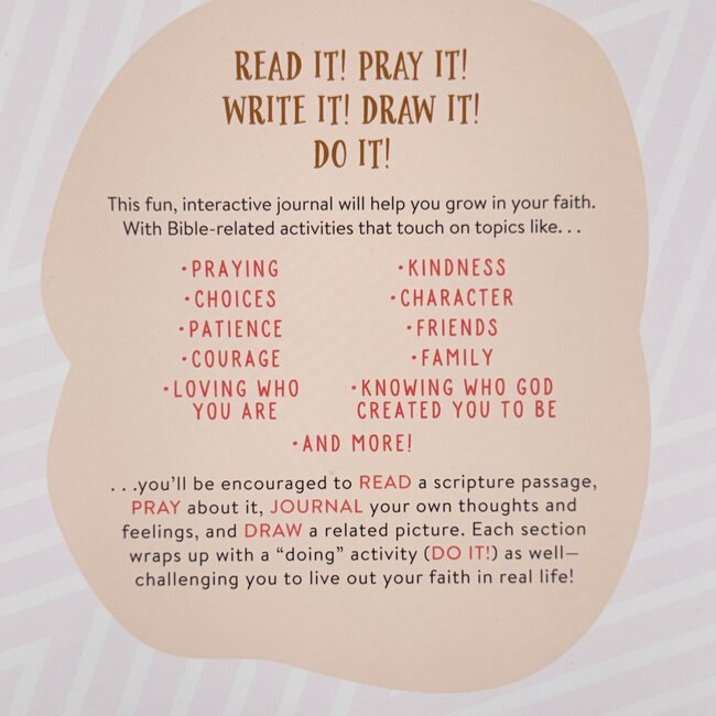 Faith-Building Interactive Journal for Pre-Teen Girls