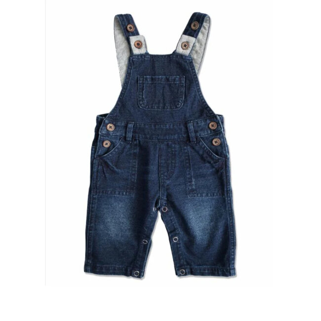 Me and Henry Gleason Jersey Overalls - Navy