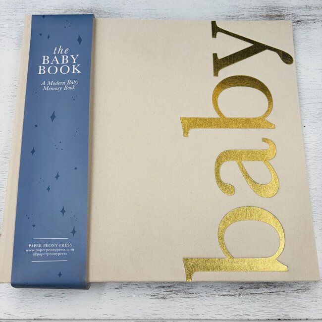 Paper Peony Press The Baby Memory Book (Modern)