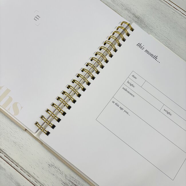 Paper Peony Press The Baby Memory Book (Modern)