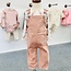 Angel Dear Cord Misty Rose | Classic Overall (12-18M)