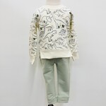Angel Dear Raglan Sweatshirt and Jogger Set - Artsy Dinos
