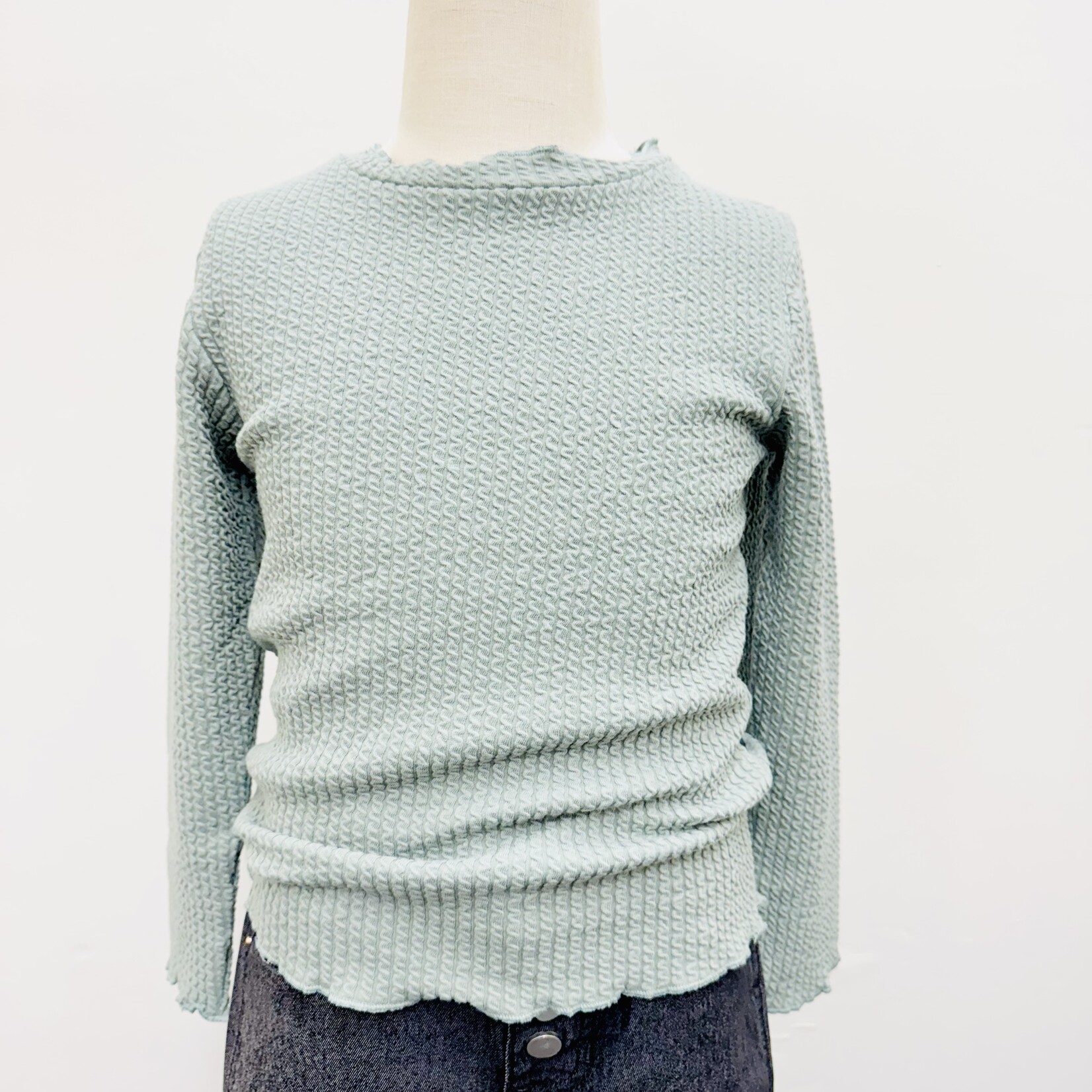Vignette Kennedy Mock Neck - Green