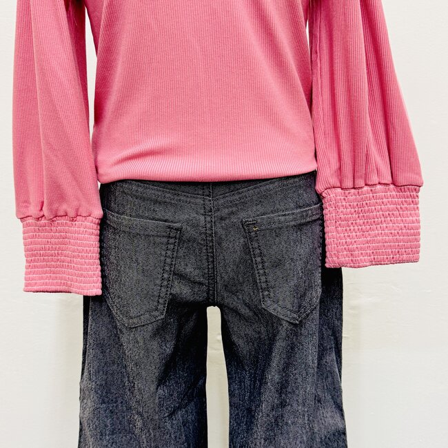 Vignette Hayden Wide Leg Pants - Charcoal