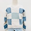 Vignette Jackie Sweater - Blue Checker