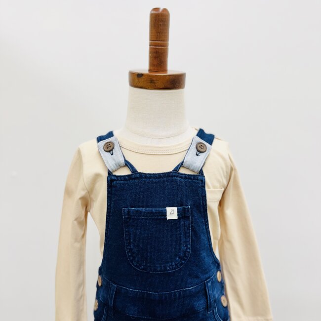 Me and Henry Gleason Jersey Overalls - Navy