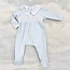 Magnolia Baby Emily & Ethan Smocked Collared Footie - Light Blue
