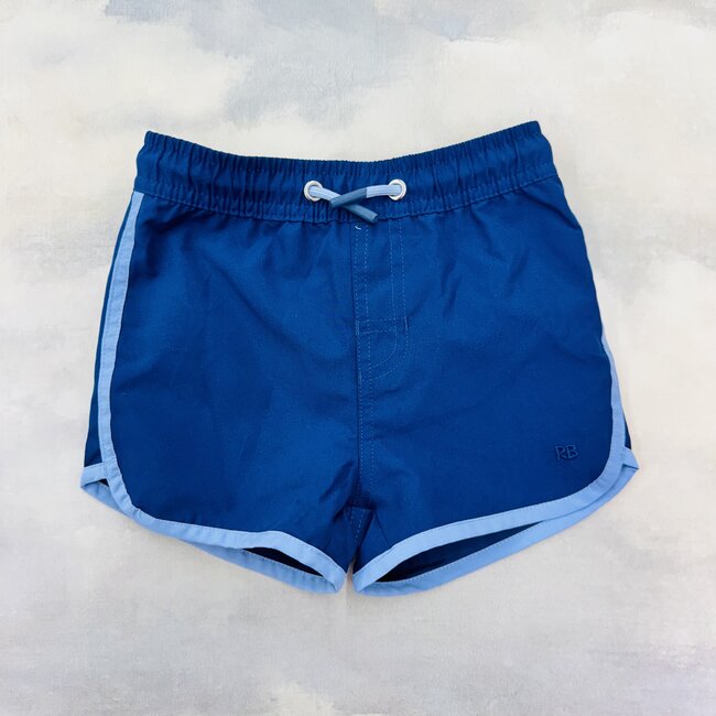 RuggedButts Dolphin Hem Swim Trunks - Navy