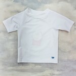 RuggedButts Short Sleeve Rash Guard - White