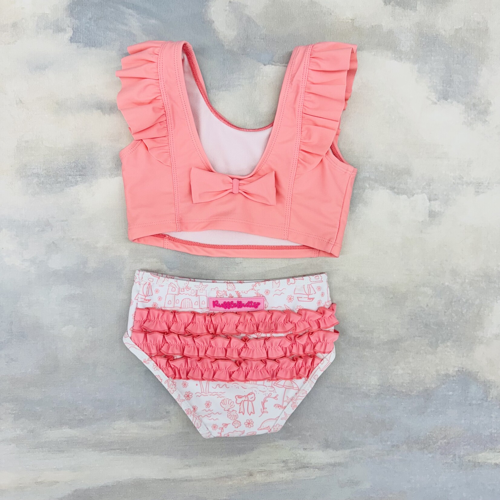 Ruffle Butts Waterfall Tankini - By the Seaside