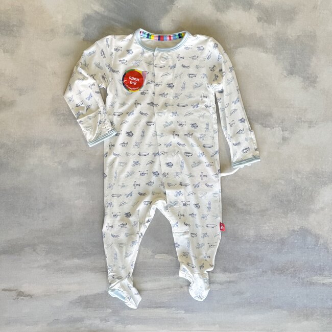 Magnetic Me Airplanes Footie