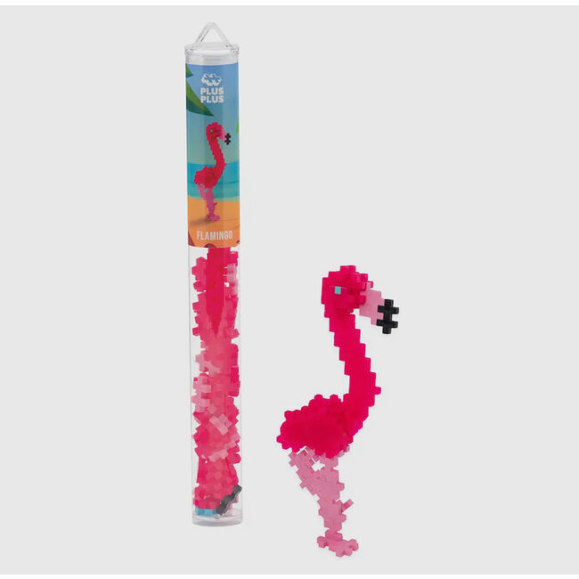 Plus-Plus USA Tube- Flamingo