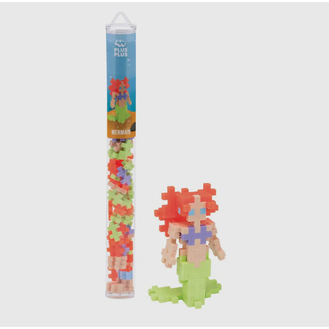 Plus-Plus USA Tube- Mermaid