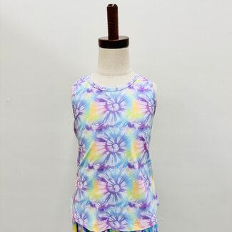 Azarhia Lavender Burst Racer Back Tank