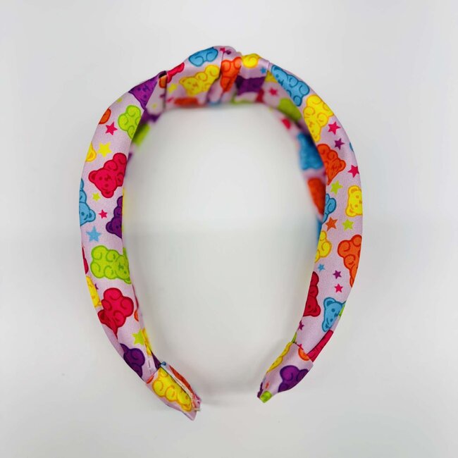 Azarhia Top Knot Headband Gummy Bear