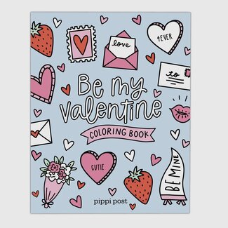 Be Mine Valentine Color Book