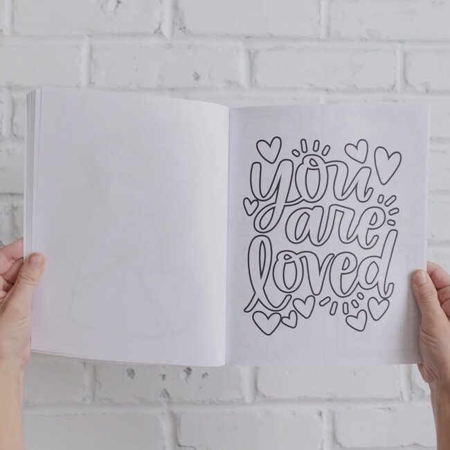 Be Mine Valentine Color Book