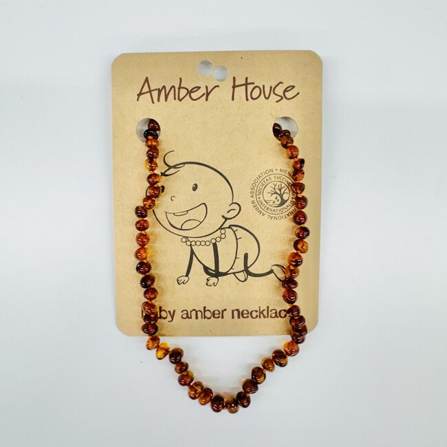 Slobber Beads Baby Amber Necklace