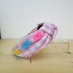Peeps Bunny Headband - Pink Gingham