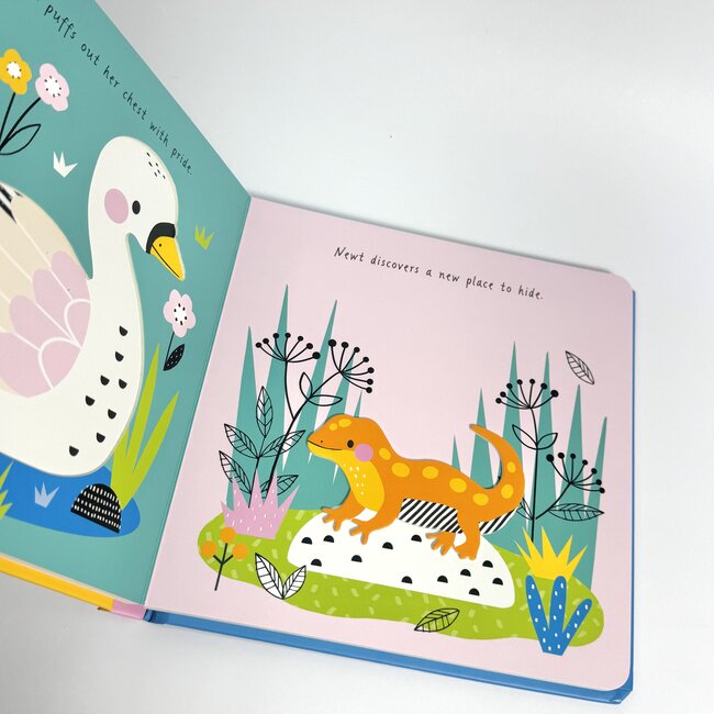 Animals in the Pond Book