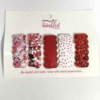 Valentine Snap Clip (Set of 5)