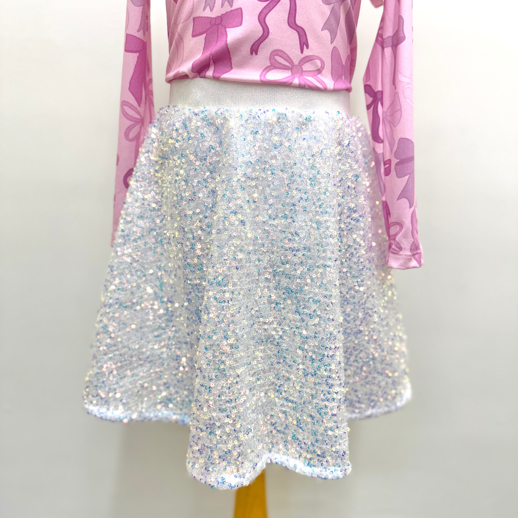 Mila & Rose Disco Sequin Twirl Skort
