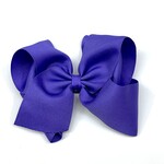 Wee Ones King Grosgrain Bow - DELPHINIUM