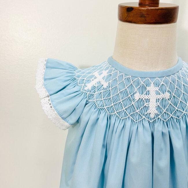 Banana Split Faith Smocked A/S Bishop