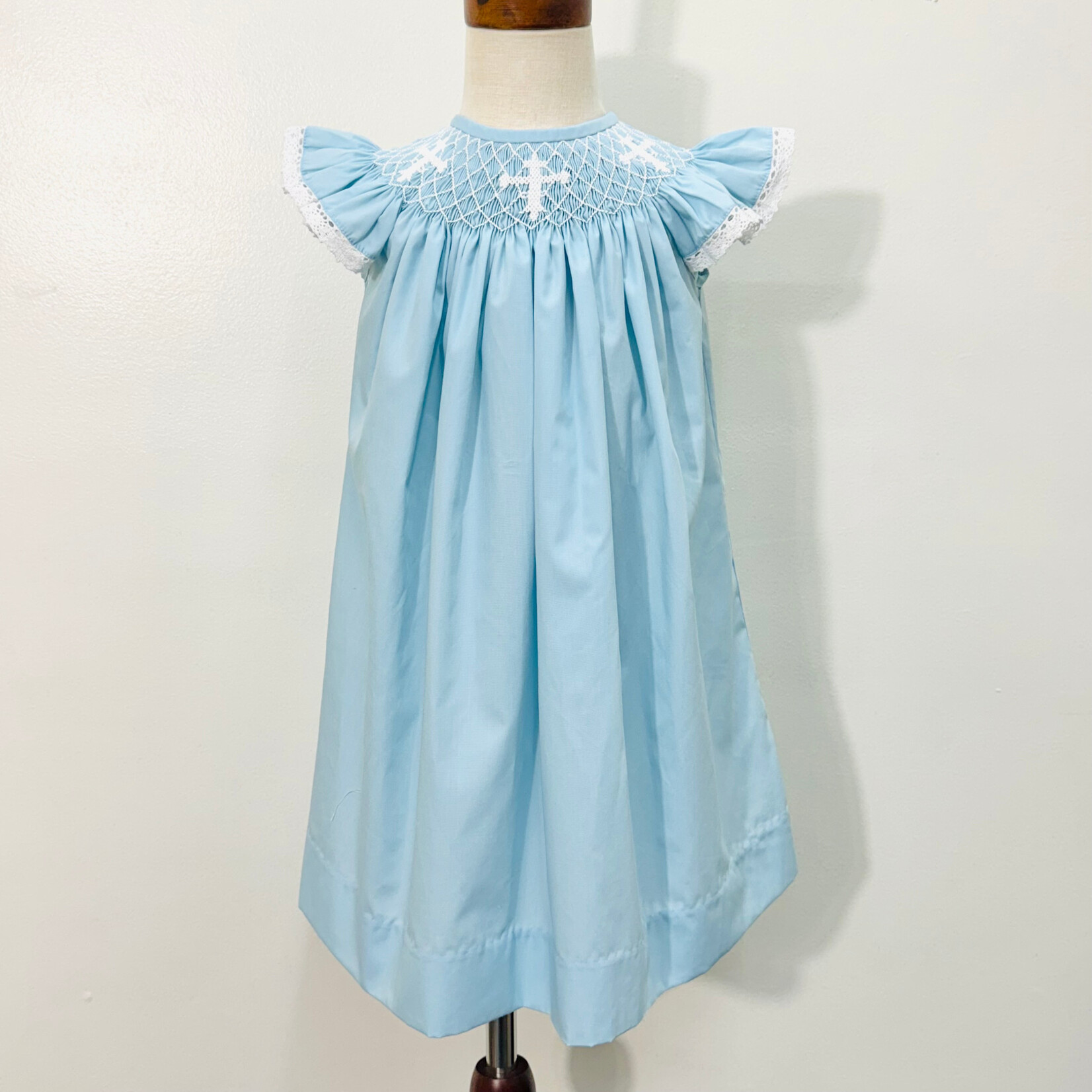 Banana Split Faith Smocked A/S Bishop