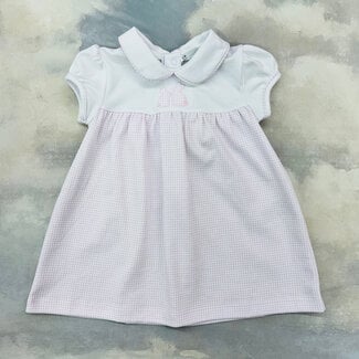 Kissy Kissy Pink Pique Bunny Bash Dress Set