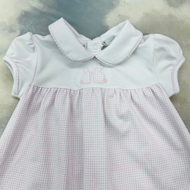 Kissy Kissy Pink Pique Bunny Bash Dress Set