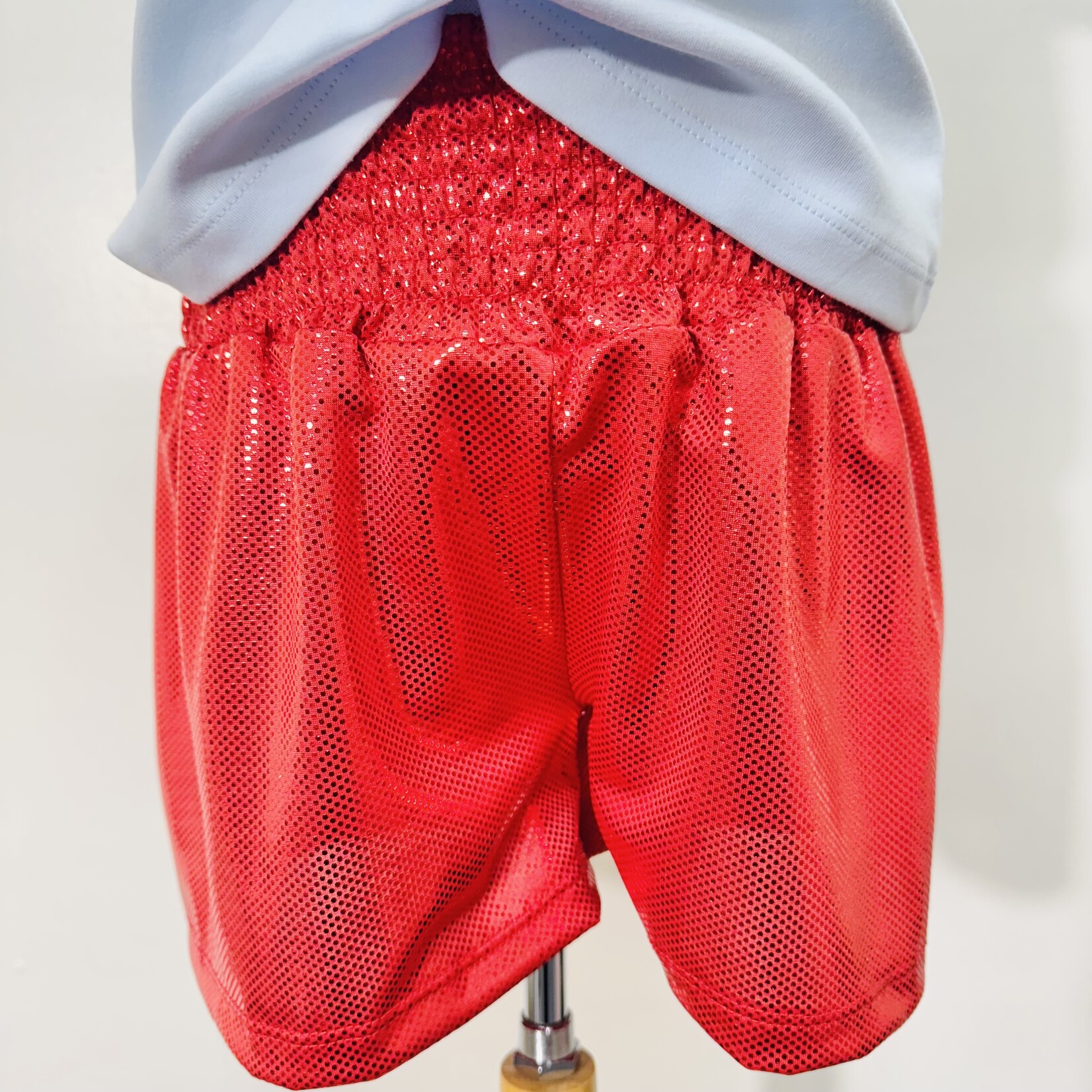 Emma Jean Bella Shorts - Red Sparkle