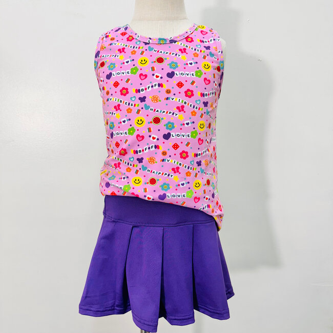 Azarhia Tennis Skort in Purple
