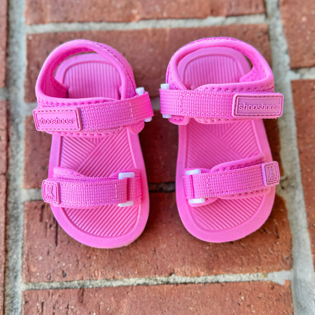 ShooShoos Nookie - Bubblegum Pink Velcro Summer Strollers