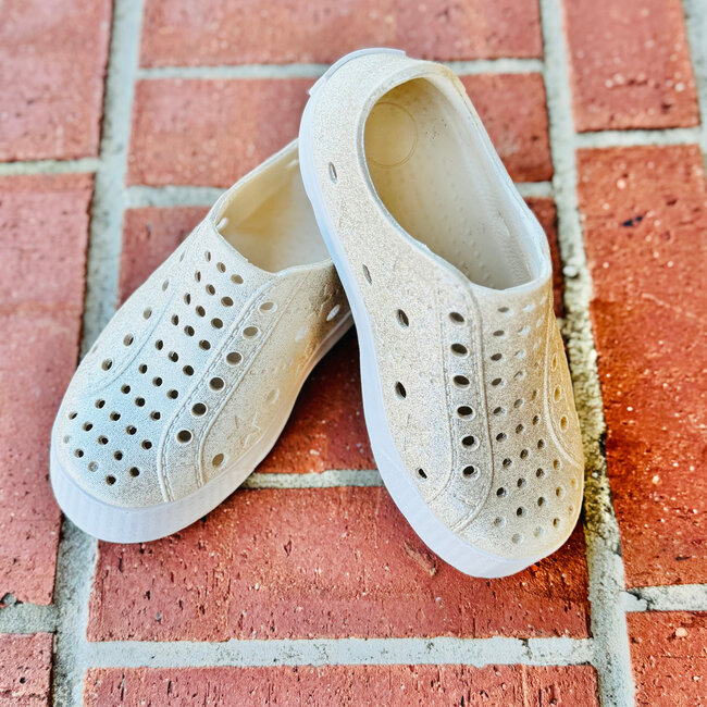 ShooShoos Famous- Champagne Waterproof Sneakers