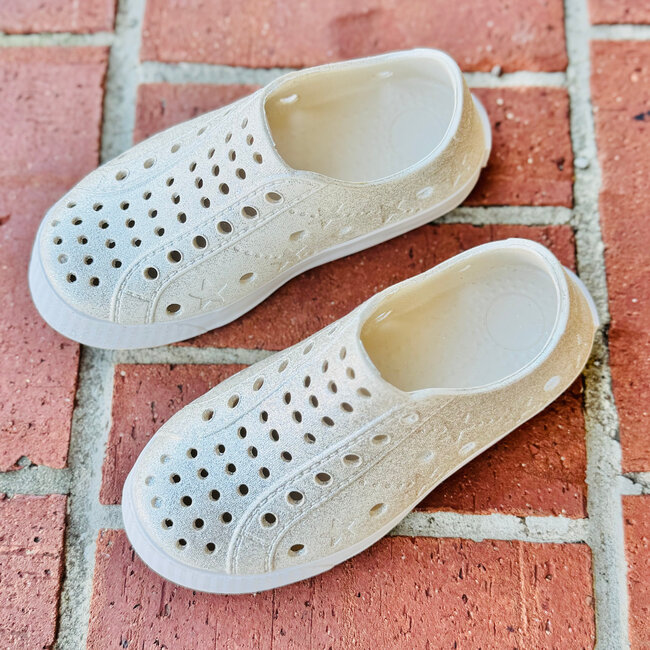 ShooShoos Famous- Champagne Waterproof Sneakers